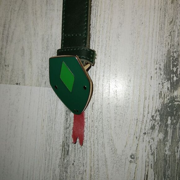 Meri Meri Children's Small Green Leather Snake Belt - Picture 4 of 9